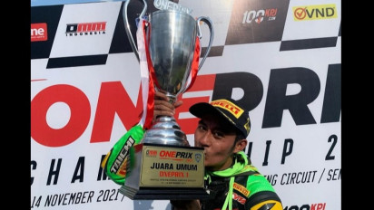 Result Final Round Oneprix Championship 2021. M Faerozi Sabet Juara Nasional Kelas OP1 (Expert)