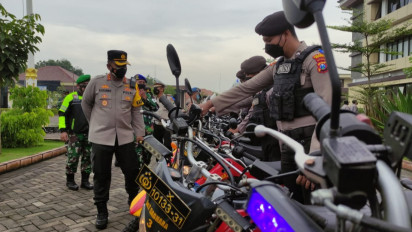 Polisi di Sidoarjo Gelar Operasi Zebra Semeru Selama Dua Pekan