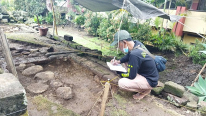 Wujudkan Bentuk Asli, BPCB Ekskavasi Candi Songgoriti di Batu