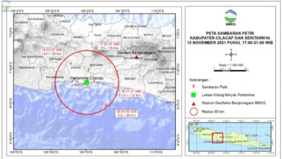 BMKG: Sebelum Terbakar, Ada Sambaran Petir Dekat Kilang Cilacap