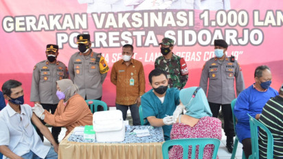 Serbuan Vaksinasi Covid-19 untuk Lansia terus Digencarkan