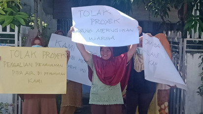 Pembangunan Proyek di Binjai Mendapat Penolakan dari Warga