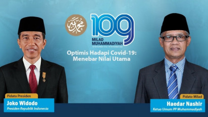Peringati Milad ke 109, Muhammadiyah Optimis Hadapi Pandemi Covid-19