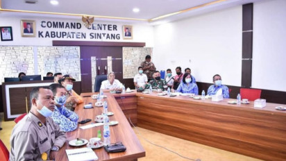 Presiden Kirim 5.000 Paket Bantuan Korban Banjir di Sintang Kalbar