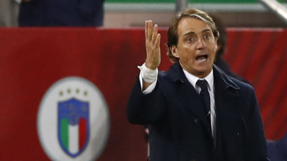 Mancini: Semoga Italia Tak Jumpa Portugal di Play-Off