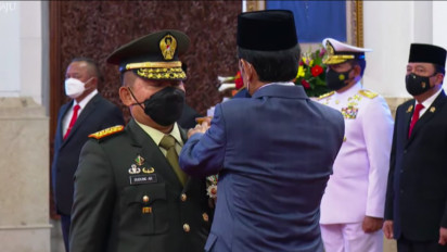 Letjen TNI Dudung Abdurachman Resmi Jadi KASAD Gantikan Jenderal TNI Andika Perkasa