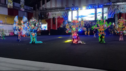 Meski Digelar Terbatas Semarang Night Carnival 2021 Tetap Berlangsung Meriah