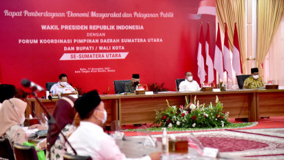 Rapat Bersama Wapres, Pemprov Sumut Minta DBH Perkebunan hingga 30 - 40%