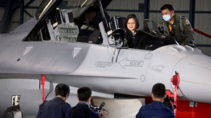 Taiwan Resmikan Skuadron F-16V Pertama di Tengah Ketegangan dengan China