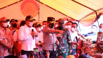 Ribuan Rumah Terendam Banjir di Sergai, Gubernur Sumut : "Banjir Bukan Tempat Tontonan"