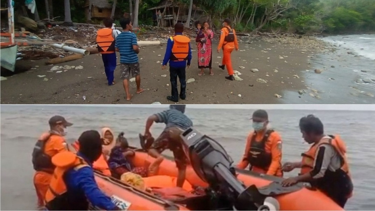 Tiga Warga Kahu-Kahu yang Terdampar di Pantai Timur, Kabupaten Kepulauan Selayar, Berhasil Dievakuasi Tim Basarnas
            - galeri foto