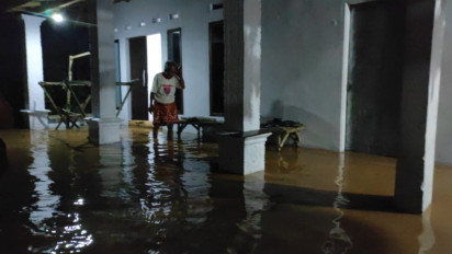 Banjir dan Longsor Kembali Landa Tiga Lokasi di Kota Jember Jawa Timur