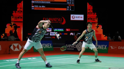 Marcus/Kevin Wakili Merah Putih di Semifinal Indonesia Masters 2021