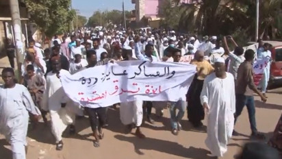 Ratusan Warga Sudan Kembali Gelar Aksi Protes Tolak Kudeta Militer