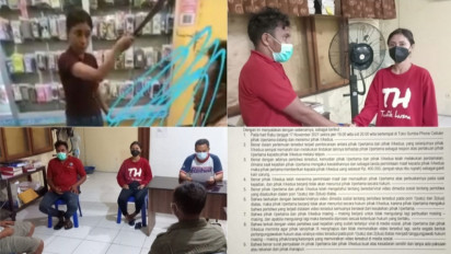 Sepakat Berdamai, Karyawati Cantik Toko Ponsel Sumba dan Pria Penggoda yang Sempat Viral di Medsos Akhirnya Berdamai