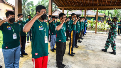 Kemah Kebangsaan, Cara Pelajar SMA di Banyuwangi Mengisi Akhir Pekan