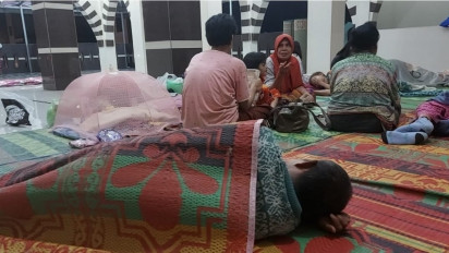 Korban Banjir Tebing Tinggi Keluhkan Belum Adanya Posko dan Bantuan Pemerintah