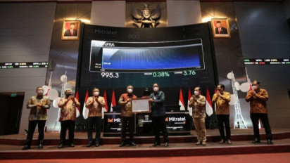 Anak Usaha Telkom Resmi Catatkan Saham di Bursa