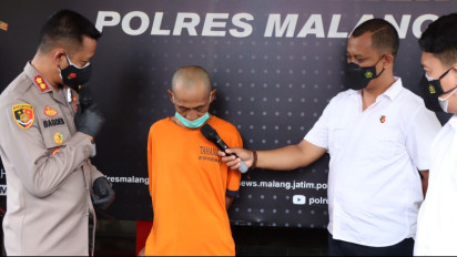 Suami Pembunuh Istrinya di Malang, Ternyata Buronan Polisi Atas Kasus Asusila