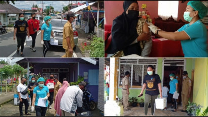 Vaksinasi "Door to Door", Bolaang Mongondow Timur Percepat Kekebalan Kelompok