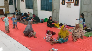 Banjir di Kota Pekalongan, Puluhan Warga Mengungsi ke Sejumlah Lokasi
