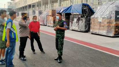 Logistik WSBK Sirkuit Mandalika Mulai Dikemas