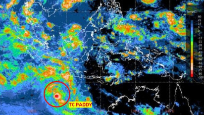 Dampak Siklon Tropis Paddy, Jakarta Bakal Hujan Disertai Angin Kencang Hari Ini