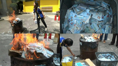 Ribuan E-KTP di Kotawaringin Barat Dimusnahkan