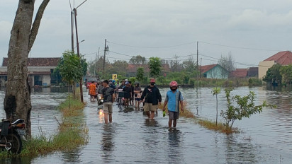 Banjir Masih Rendam Pemukiman Warga Kota Pekalongan, Jumlah Pengungsi Bertambah