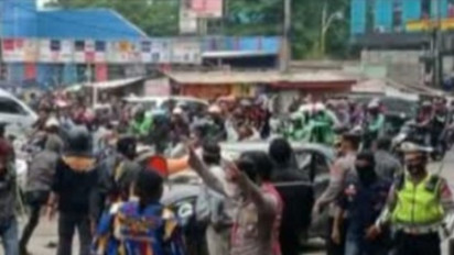 Dua Ormas Bentrok di Karawang