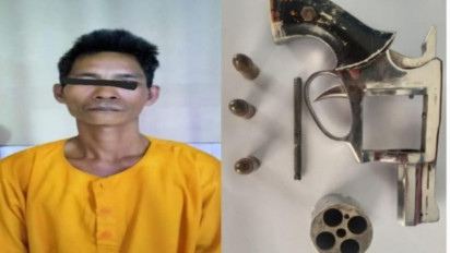 Miliki Senpi Rakitan Diciduk Polisi