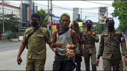 Razia Kesejahteraan Sosial, Satpol PP Kabupaten Rembang Amankan Sejumlah Gelandangan