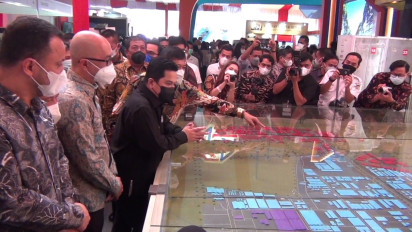 KIE-2021 PT KIM, Menteri BUMN Harap Pelaku Usaha harus Mampu Bersaing di Dunia Global