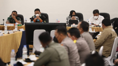 Pimpin Rakor Kepala Daerah, Mensos Siap Bantu Kebutuhan Lumbung Sosial 4 Daerah di Kalteng 