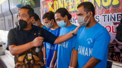 Polisi Bekuk Komplotan Spesialis Pembobol Brankas Kantor, Para Korban Merugi Rp.1,2 Miliar