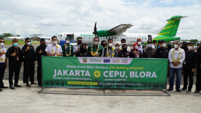 Bandara Ngloram Blora Resmi Buka Penerbangan Komersial Perdana Jakarta – Blora