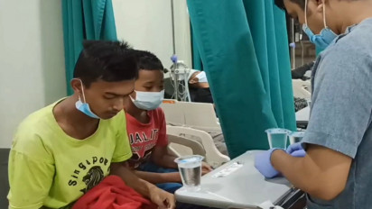Santri Ponpes Darul Amin Sampit yang Keracunan Makanan Berangsur Sembuh