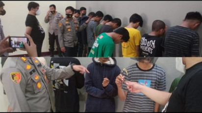 11 Pelajar Ditangkap Polisi Pasca Penyerangan di Dua Tempat Berbeda di Makassar