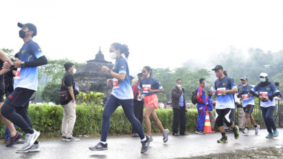 Sleman Temple Run, Perpaduan Olah Raga dan Wisata Alam Candi