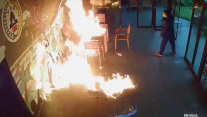 Omah PSS Dibakar OTK Usai PSS Sleman Kalah Dari Persita 1-0