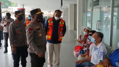 Jelang PPKM Level 3, Kapolda Sumut Pantau Persiapan Pelabuhan Ajibata 
