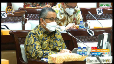 DPR Setujui Anggaran Penerimaan Operasional Bank Indonesia 2022 Sebesar Rp28,41 Triliun