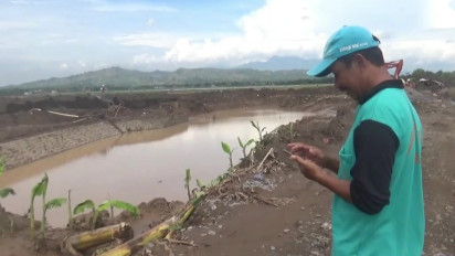 Pembangunan Bendung Blado Tak Kunjung Selesai, Petani di Margorejo Pati Mengeluh