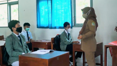 Puluhan Siswa Terpapar Covid-19 Selama PTM, Pemkab Gunungkidul Perketat Prokes
