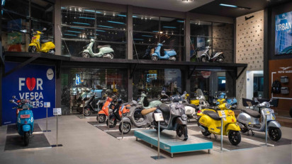 Wah, Pusat Penjualan Vespa Terbesar Hadir Di Kota Gudeg