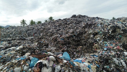 TPA Sampah Lumpuh, Warga Kota Panyabungan Keluhkan Tumpukan Sampah di Mana-mana