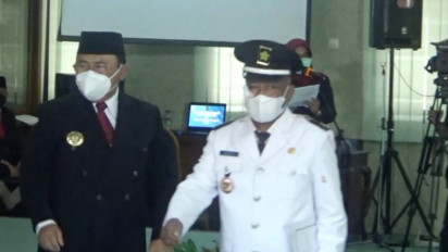 Seorang Lurah Mengalami Kecelakaan Ketika Menuju Tempat Pelantikan