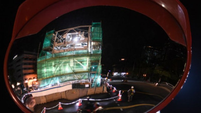 Tugu Jam Thamrin Akan Dipindahkan ke Monas Secara Bertahap