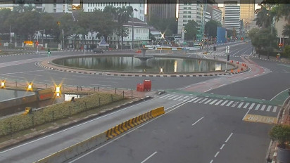 Reuni 212, Hashtag #AksiSuperDamai212 Trending di Twitter, Ini Suasana Lalu Lintas di Sekitar Monas