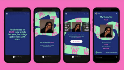 Spotify Rilis Wrapped 2021 yang Dipersonalisasi Khusus Bagi Pendengar